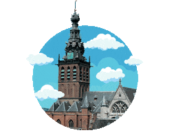 Cityofnijmegen Stevenstower Sticker by gemeentenijmegen