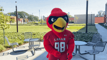 Mad Big Red GIF by Lamar University