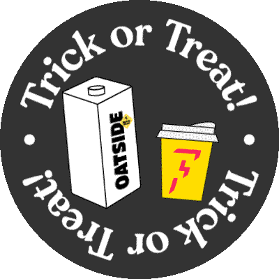 Trick Or Treat Halloween Sticker by oatsideTW