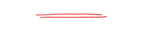 Red Lines Rabisco Sticker by Hilda Motion