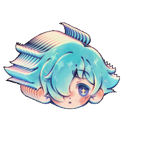 Drawing Eye Sticker