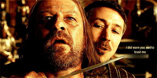 Image result for ned and littlefinger