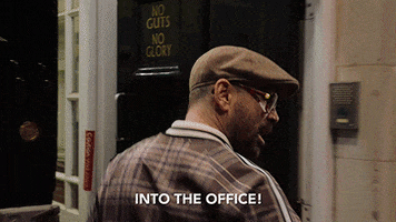 Colin Farrell Office GIF by The Gentlemen