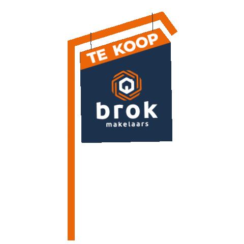 Huis Te Koop Sticker by Brok Makelaars
