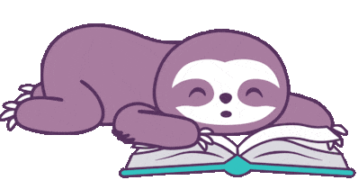 BookSloth Sticker