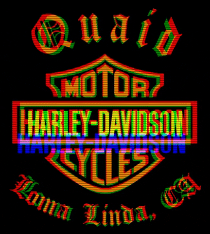 Quaidhd motorcycle harley davidson bar and shield quaid harley-davidson GIF