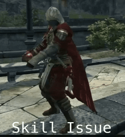 Skill Issue GIF