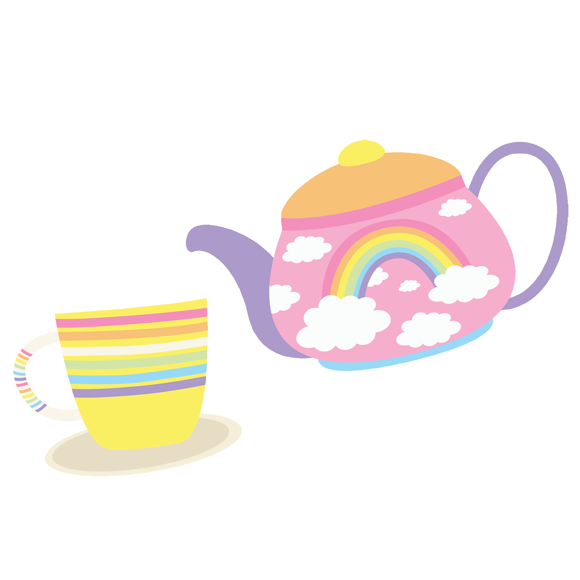 Tea Time Gay Sticker by sarokey for iOS & Android GIPHY