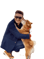 My Dog Sticker by Roman Tyrsin