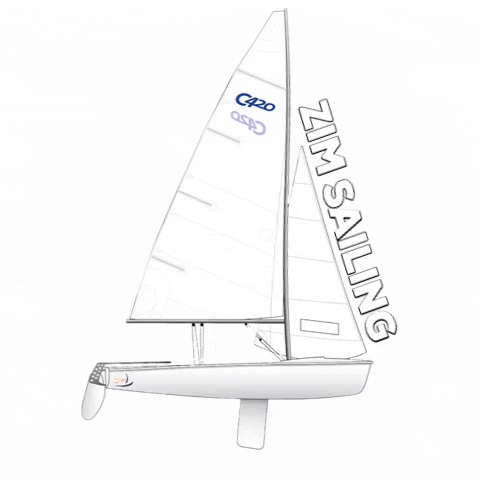 zimsailing 420 sailing zim zim sailing GIF
