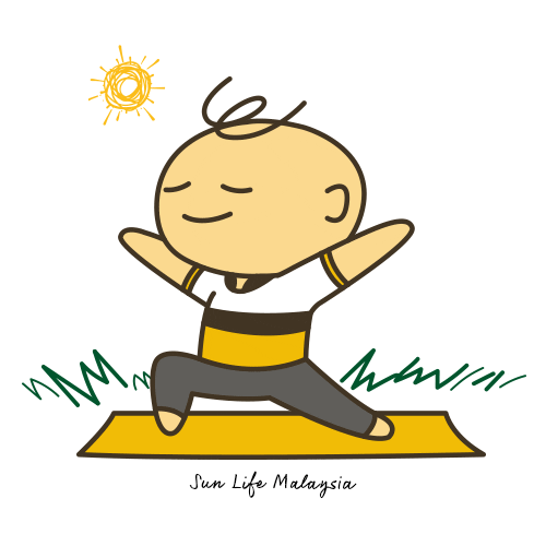 Yoga Exercise GIF by Sun Life Malaysia