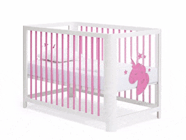 Misknursery pink baby kids unicorn GIF