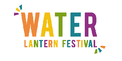 Water Lantern Festival Sticker