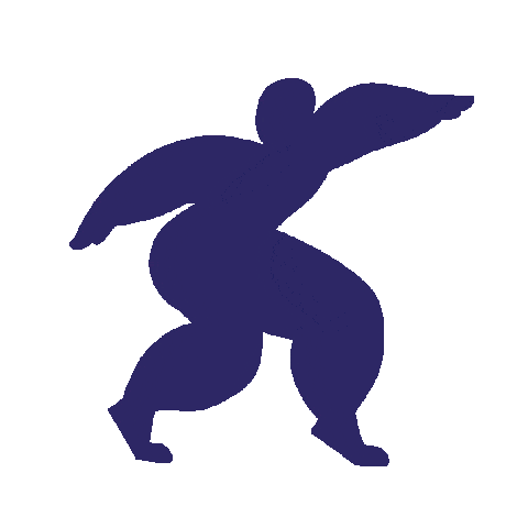 Tiptoe Sticker by Visit Reykjavík