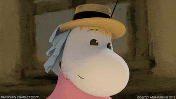 moominofficial moomin moominvalley moomins snufkin GIF