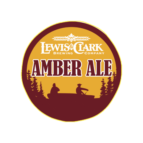 Lcbeer Sticker by Lewis and Clark Brewing