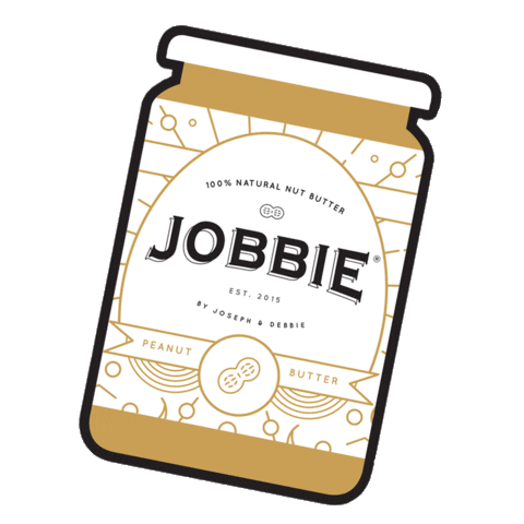 Peanutbutter Sticker by Jobbie Nut Butter