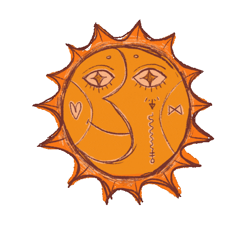 Star Sun Sticker