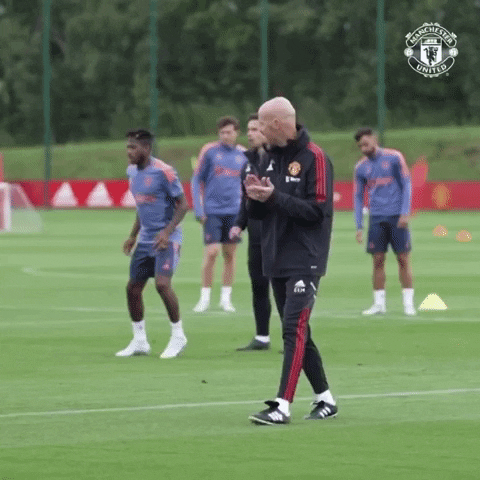 Well Done Applause GIF by Manchester United