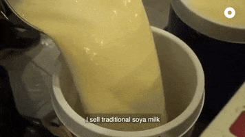 Soya Milk GIF by Our Grandfather Story