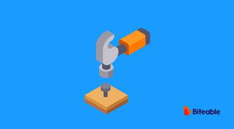 Construction Hammer GIF by Biteable - Find & Share on GIPHY