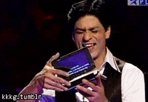 Shah Rukh Khan Laughing GIF