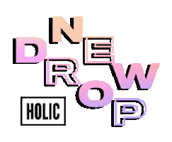 Drop New Arrivals Sticker by Holic Nation