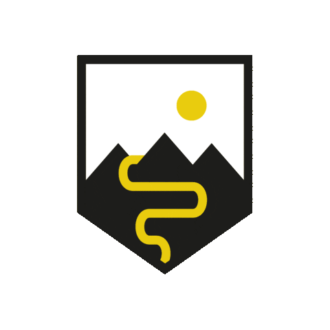 Run Ski Sticker by Davos Klosters Mountains