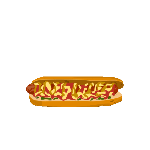 Hot Dog Sticker by Pause & Play for iOS & Android GIPHY