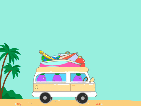 Family Vacation Summer GIF by The Creamlovers - Find & Share on GIPHY