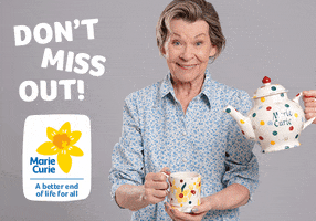 Dont Miss Out Tea Party GIF by Marie Curie