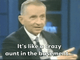 ross perot avoid the subject GIF