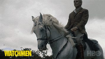 Jeremy Irons Horse GIF by Watchmen HBO