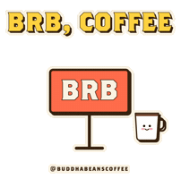 Coffee Sticker by buddhabeanscoffee