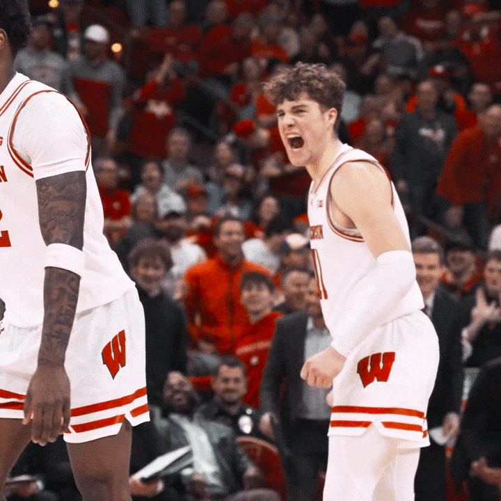 Lets Go Yes GIF by Wisconsin Badgers