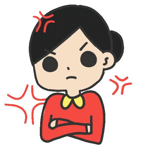 Angry Sticker
