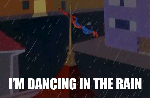Image result for dancing in the rain memes