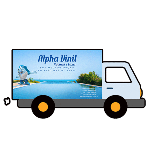 Alpha Vinil Piscinas e Lazer Sticker