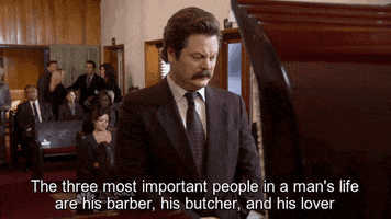 parks and recreation two funerals GIF