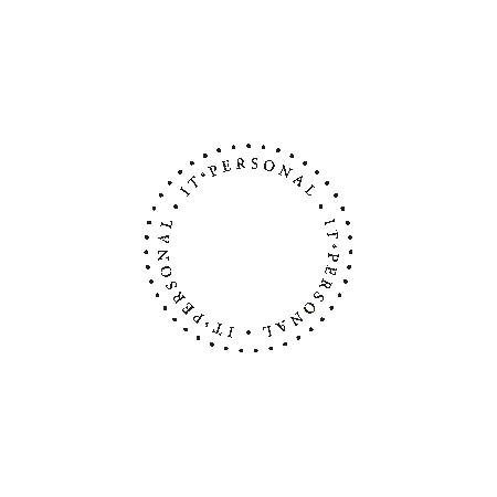 Itspersonal Sticker by Conradlauren