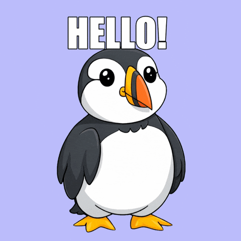 Good Day Hello GIF by Puffins