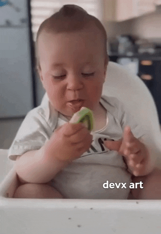 Baby Grimace GIF by DevX Art