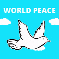 No War Peace GIF by Digital Pratik