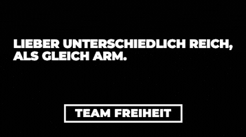 Arm Reich GIF by Team Freiheit