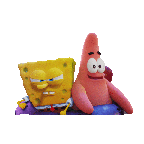 Yell Patrick Star Sticker by The SpongeBob Movie: Sponge On The Run
