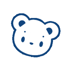 Bear くま Sticker by familiar