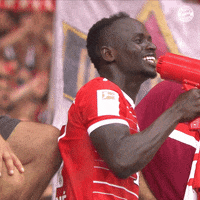 Happy Football GIF by FC Bayern Munich