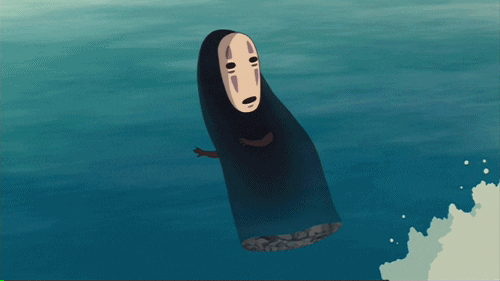 New Trending Gif Online Anime Wave Ocean Studio Ghibli Ghibli Hayao Miyazaki Spirited Away No Face