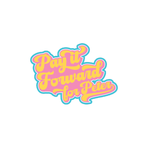 Pay It Forward Sticker