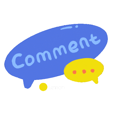 Comments Sticker by Lemon Influencer Indonesia
